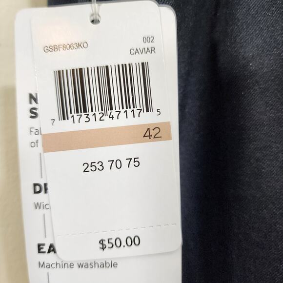 Grand Slam NWT black off course polyester golf shorts waist men's size 42 - Picture 5 of 9